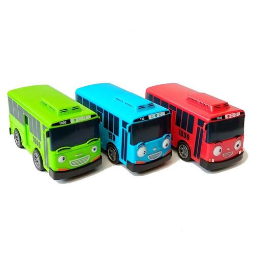 Foto Produk 1pcs Little Bus Tayo Mainan Mobil Pull Back Car - Biru dari Grandia Shop