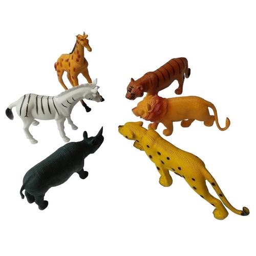 Gambar Set Miniatur Wild Animal Mainan Hewan Binatang Karet Besar Isi 6 pcs - Random dari Grandia Shop Kota Tangerang Selatan Tokopedia
