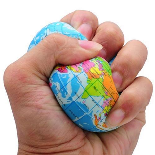 Foto Produk Squeeze Globe Mainan Remas Bola Dunia Antistress dari Grandia Shop