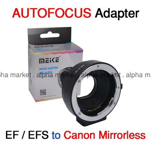 ayex Lensadapter compatibel met Canon EF lenzen compatibel met Sony E