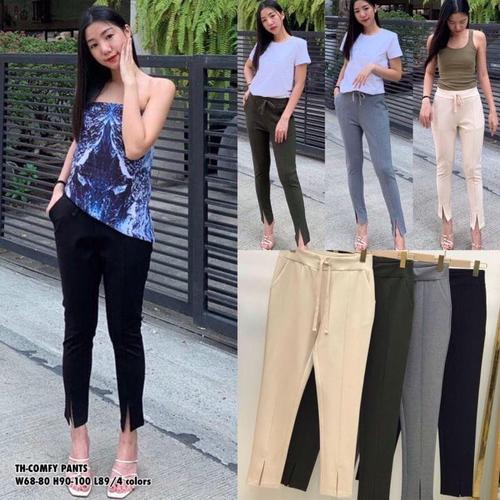Jual comfy pants - Hitam - Kota 