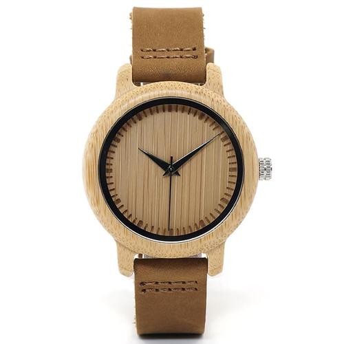 Foto Produk BOBO BIRD Jam Tangan Bambu Analog Wanita - A10 - Brown dari Aura Tiara
