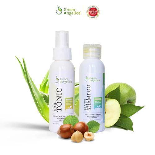 Foto Produk Penebal Rambut yang Tipis dan Rontok Green Angelica Combo 2 dari skinpedia.store