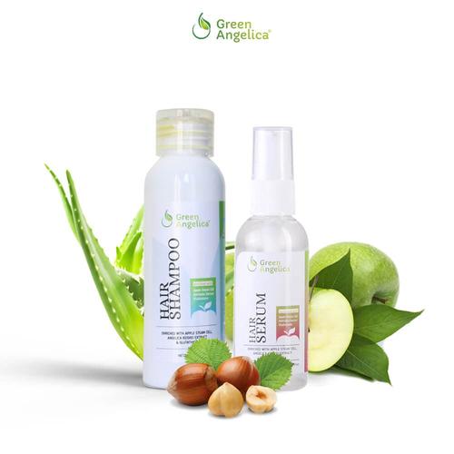 Foto Produk Penyubur Rambut Alami Yang Bagus Green Angelica Combo 3 dari skinpedia.store