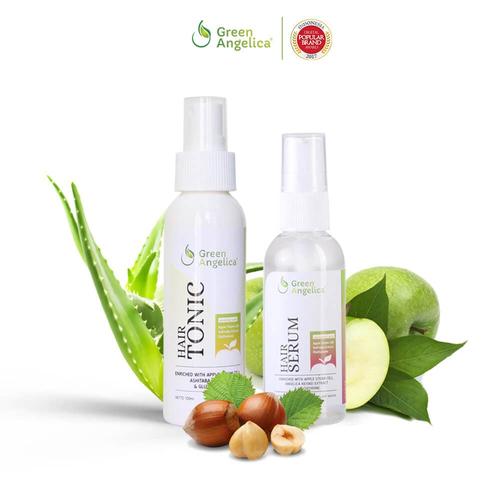 Foto Produk Perawatan Rambut Rontok Kering Green Angelica Combo 1 dari skinpedia.store