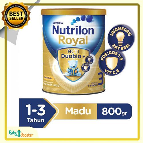 Jual Susu Bayi Nutricia Nutrilon Royal Acti Duobio Tahap 3 Madu 800gr Kab Bandung Babybooster Tokopedia