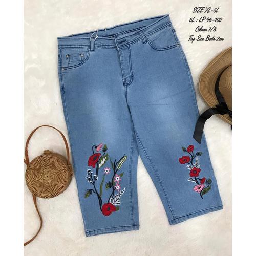 Jual Celana Jeans 7/8 Big Size XL-5L 