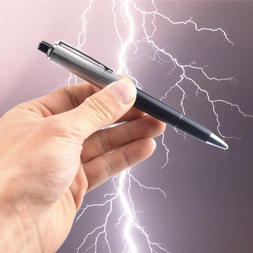 Foto Produk Pen Setrum Pena Nyetrum Pulpen Kejut Sengat Listrik Mainan Usil dari Grandia Shop