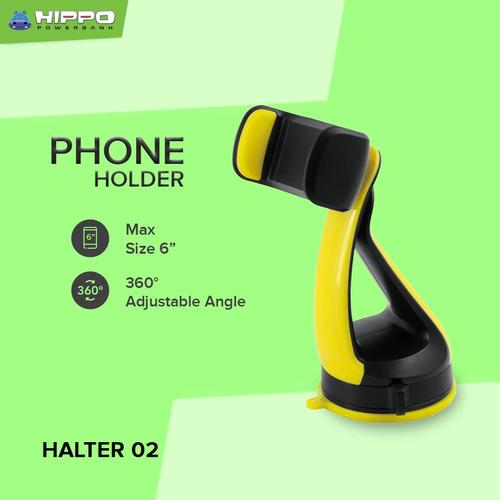 Foto Produk Hippo Car Holder Mobil Halter 02 Series - White Grey dari Hippo Store