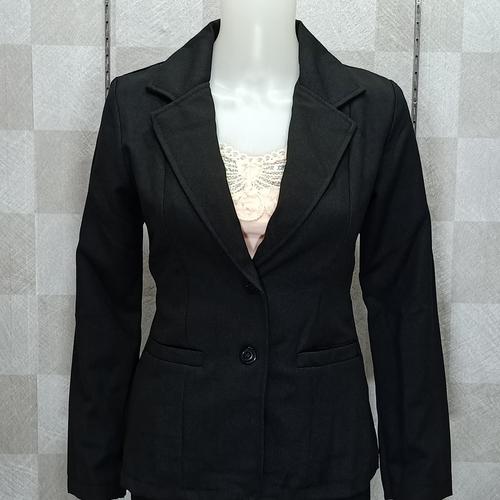 Foto Produk Blazer Hitam Formil Kerja Kantor Wanita 01 dari G21