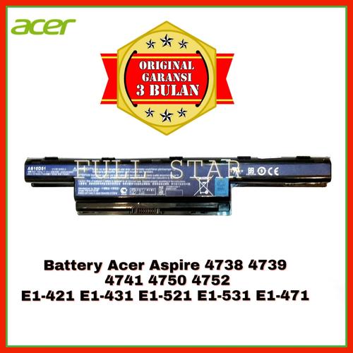 Promo Baterai Original Laptop Acer Aspire 4738 4738Z 4738ZG 4739 4739Z