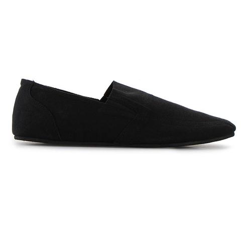 Foto Produk Minarno Canvas Slip-On ND126 - Black - Hitam, 41 dari Minarno Clothing Company