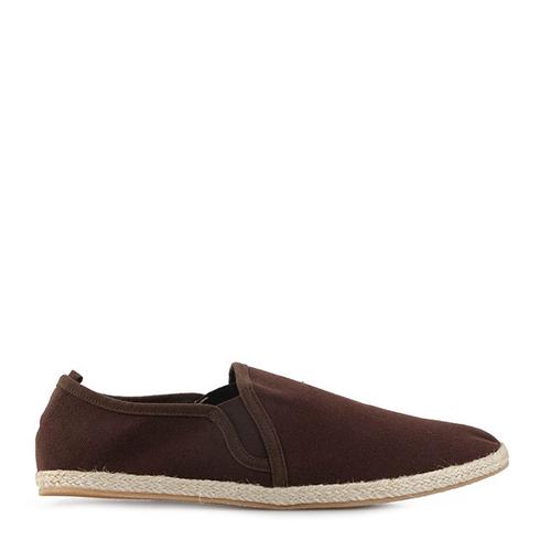 Foto Produk Minarno Canvas Slip-On ND125 - Brown - Cokelat, 45 dari Minarno Clothing Company