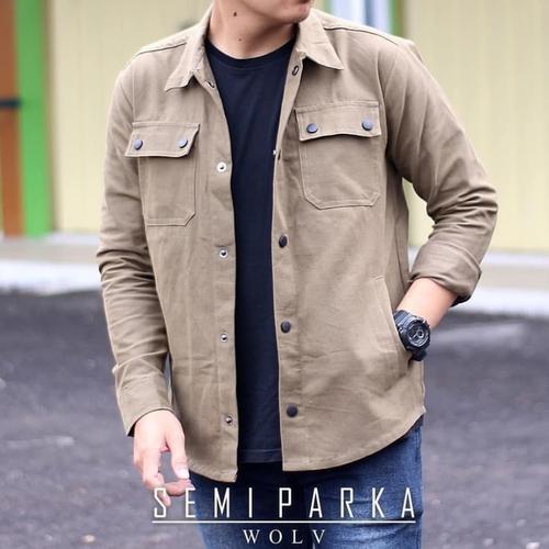 khaki parka
