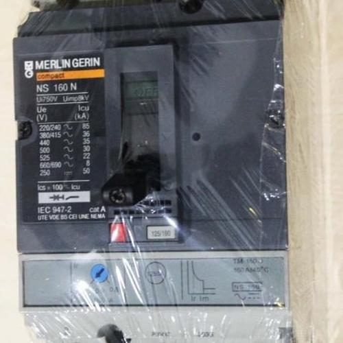 Foto Produk MCCB MERLIN GERIN COMPACT NS160N NS160 N 3P 160A 160 A TM160D 50kA dari SURYA-ELEKTRIK