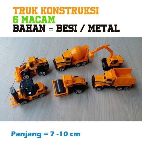 Foto Produk Mainan Anak Truk Konstruksi - Excavator, Traktor, Molen, Forklift dari Tasneem
