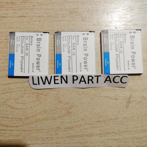Foto Produk batre batrai baterai samsung j200 j2 double power brain power 5800mah dari Liuwen shop