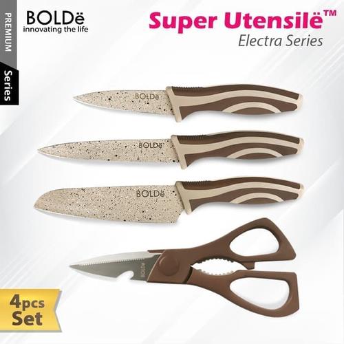 Foto Produk Knife Set / Pisau Set + Gunting BOLDe Super Utensile Electra Series dari KimberlyOnShop
