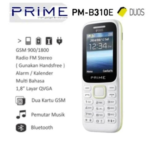Foto Produk HP PRIME B310E - DUAL ON - LCD 1.8 INCH dari Prime Mobile
