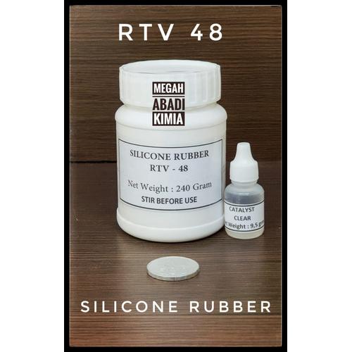 Foto Produk Silicone Rubber RTV 48 / 240 Gram - CATALIS CLEAR dari Megah Abadi Chem