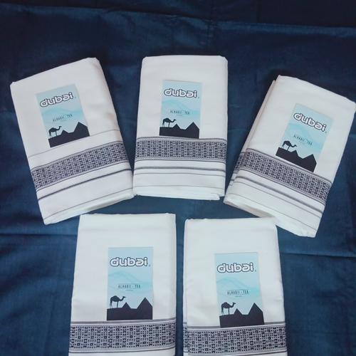 Foto Produk sarung putih polos dari sarung tenun murah