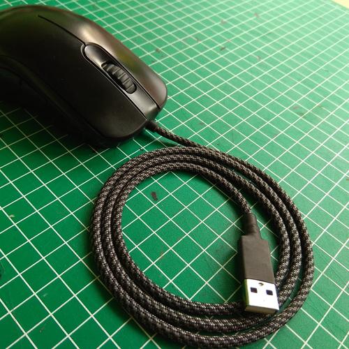 Jual Mouse cable replacement / Kabel pengganti mouse / sleeve flexible