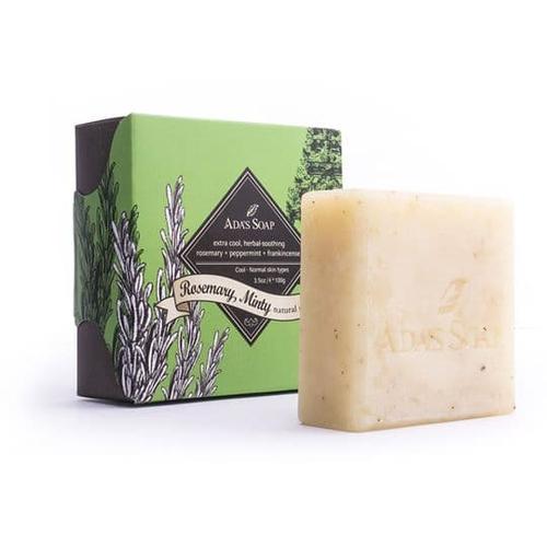 Foto Produk Rosemary, Minty - Natural Soap / Cool ADA'S SOAP Indonesia 100gram dari Ada's Soap Indonesia