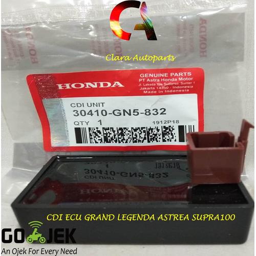 Foto Produk CDI GRAND CDI ECU SUPRA CDI ECU LEGENDA ASTREA GN5 CDI ECU UNIT ASSY dari ClaraAutoparts