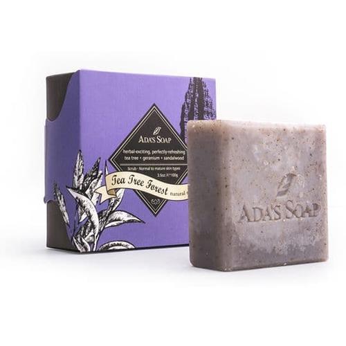 Foto Produk Tea Tree Forest - Natural Soap / Scrub 25gram dari Ada's Soap Indonesia