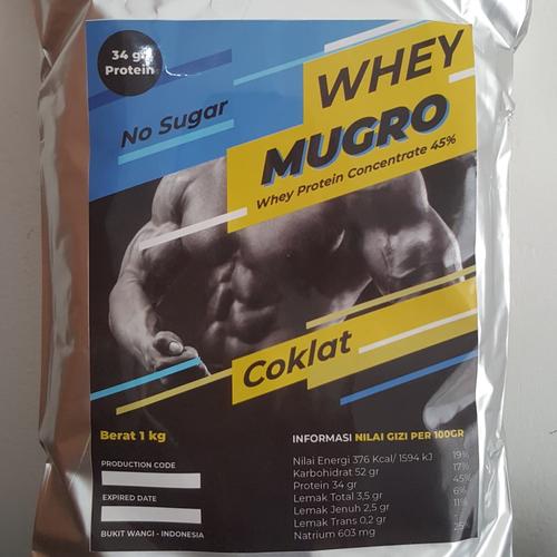 Foto Produk whey protein rasa coklat 1 kg dari Toko Virall
