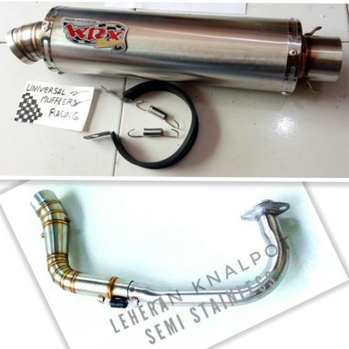 Jual Knalpot Full Set Wrx Bulat Xeon Old Rc Gt 125 X Ride Xride Aerox N Max Kota Surakarta R3 Motopart Tokopedia