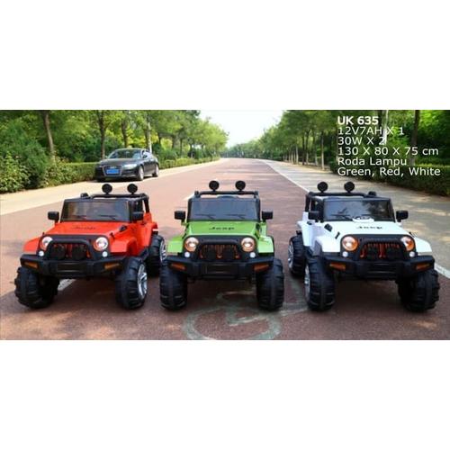Foto Produk Mainan Mobil Aki Jeep Unikid UK-635 dari BRECHT.ID