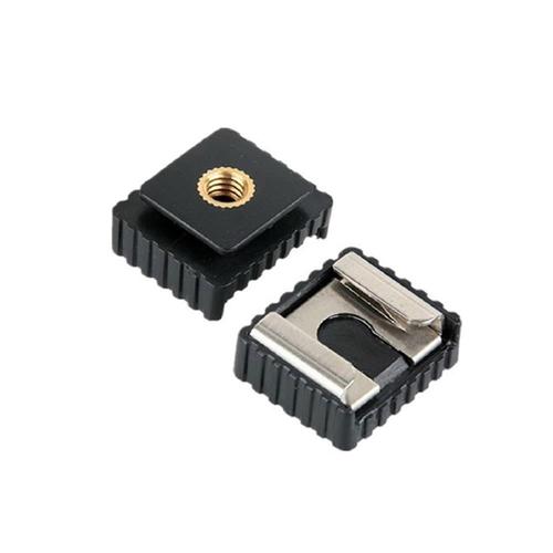 Foto Produk Metal flash hot shoe mount adapter to 1/4 thread for stand tripod dari MACRO