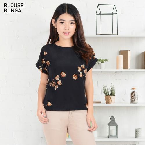Jual BLOUSE BUNGA RALINE / BLOUSE 