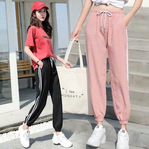 Jual 2 STRIPE JOGGER PANTS celana 