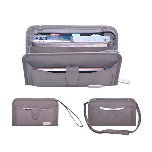 Foto Produk Victorine Wallet D'renbellony | Dompet HP | Dompet Wanita - Grey dari First Bag Organizer