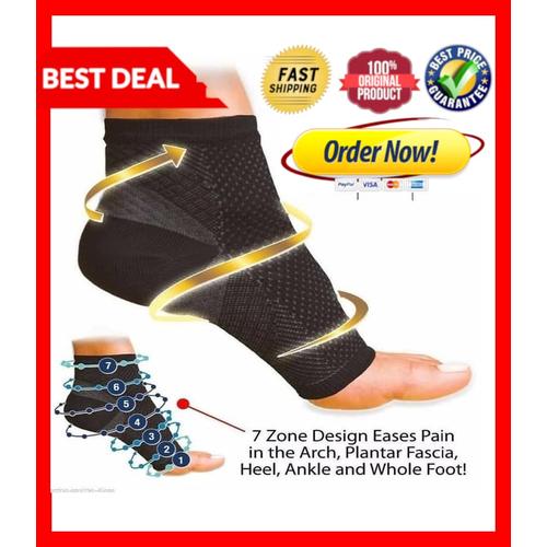 Foto Produk Kaos kaki anti lelah / angkle support / pelindung tumit compression dari DickyKim