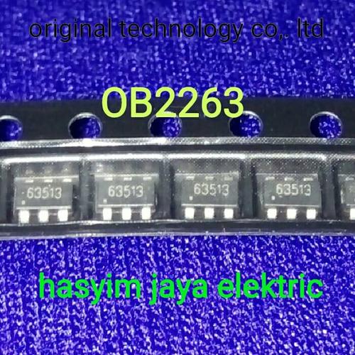 10 PCS OB2263MP SOT-23-6 OB2263 2263 Current Mode PWM Controller 10 PCS OB2263MP SOT-23-6 OB2263 2263 Current Mode PWM Controller