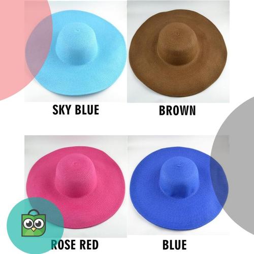 Anti Sinar UV Beach Hat Warna 