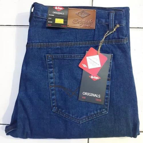 Gambar celana jeans lee coper jumbo 40-50 dari leedino shop undefined Tokopedia