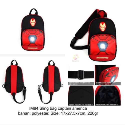 Jual ORI KOREA Sling Bag Ironman IM84 