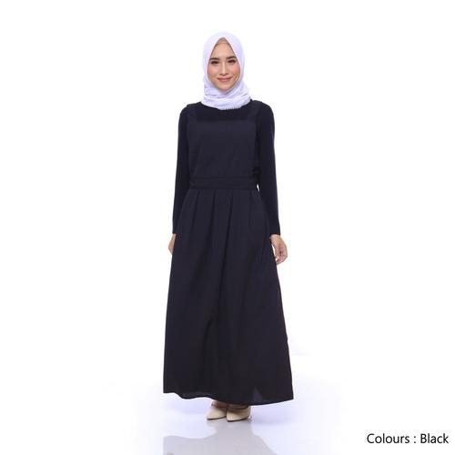 Foto Produk Annie Overall Black - Black dari Tazkia Hijab Store
