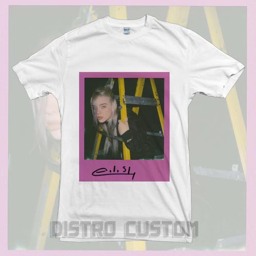 Jual Kaos Billie Eilish - Sign 