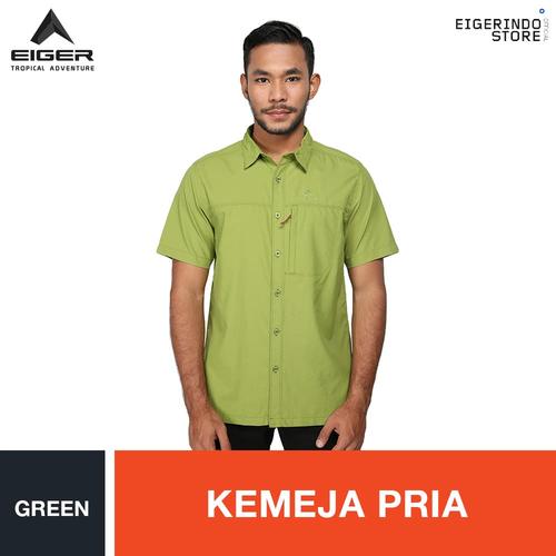 Foto Produk Eiger Elevation 1.0 OL Shirt - Green - Hijau muda, S dari Eigerindo Store