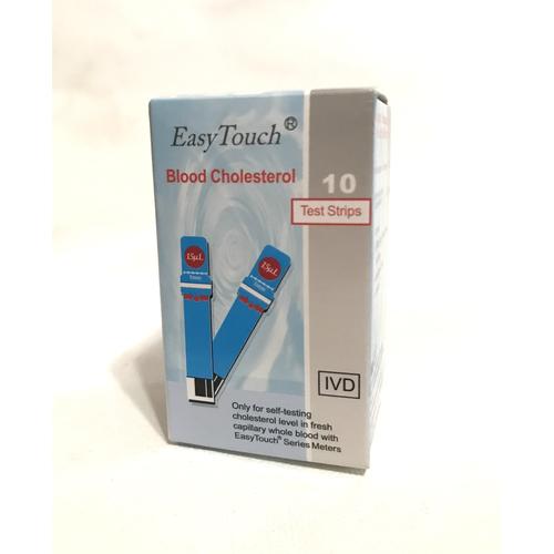 Gambar Easy Touch Kolesterol / Easytouch Cholesterol 10 test strps dari Gudang Sehat Store Jakarta Barat Tokopedia