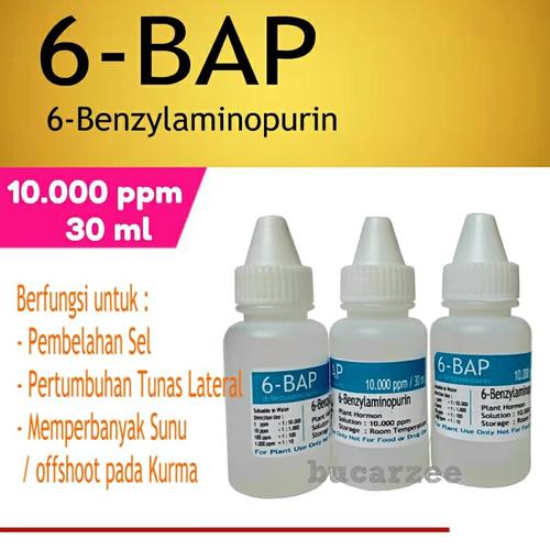 Foto Produk Hormon BAP. 6-BAP BENZYL AMINO PURIN 10.000 ppm 30 ml dari Bucarzee
