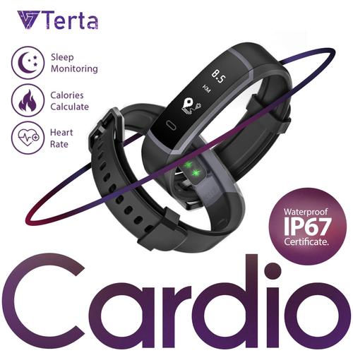 Foto Produk Terta Cardio Smartband - dynamic Heart rate Monitor Waterproof dari Terta Official Store