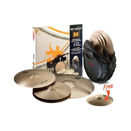 Foto Produk Stagg Cymbal DH-Set B, DH Brilliant Series dari Melodia Musik Online