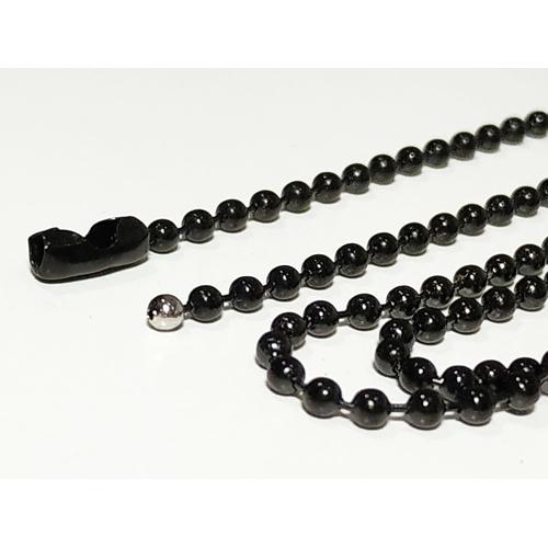 Foto Produk VeE Rantai Kalung Titanium 316L Stainless Steel Model Merica Hitam dari Vee Jewelry