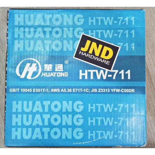 Jual MIG Wire Flux Cored E71T1C 1,2 mm HUATONG HTW711 / Kawat Las CO Kab. Bekasi JND